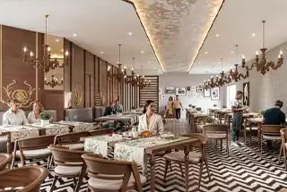 Fine Dining Restaurant at HOABL The Sarayu