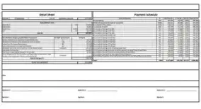 HOABL The Sarayu cost sheet preview